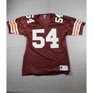 Cleveland Browns Jersey Men Small Brown Chris Spielman #54 Champion Football NFL